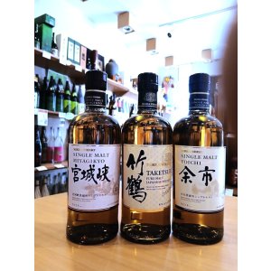 画像2: 【ニッカ シングルモルト ３兄弟(竹鶴・余市・宮城峡)セット 】