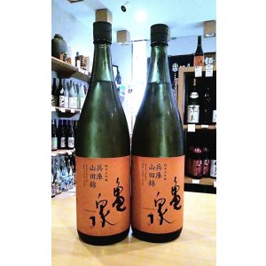 画像1: 亀泉 純米大吟醸 兵庫山田錦(火入れ)  1800ml