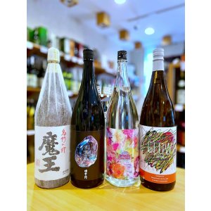 画像1: 【限定12セット】芋焼酎 魔王 1.8L with フルーティーな芋焼酎セット
