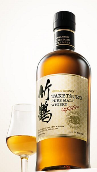 画像1: 【ニッカ シングルモルト】 竹鶴 ピュアモルト　700ml (1)