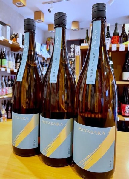 画像2: MIYASAKA 美山錦 純米吟醸 中取り しぼりたて 生・原酒  1800ml (2)