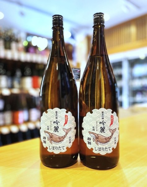 画像1: 酔鯨 吟麗 純米吟醸 しぼりたて・生  1800ml (1)