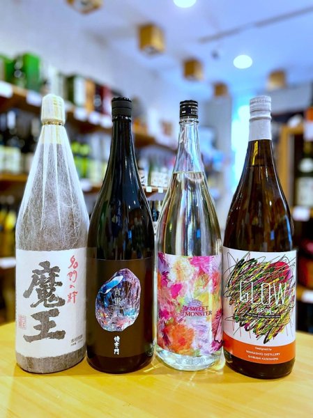 画像1: 【限定12セット】芋焼酎 魔王 1.8L with フルーティーな芋焼酎セット (1)